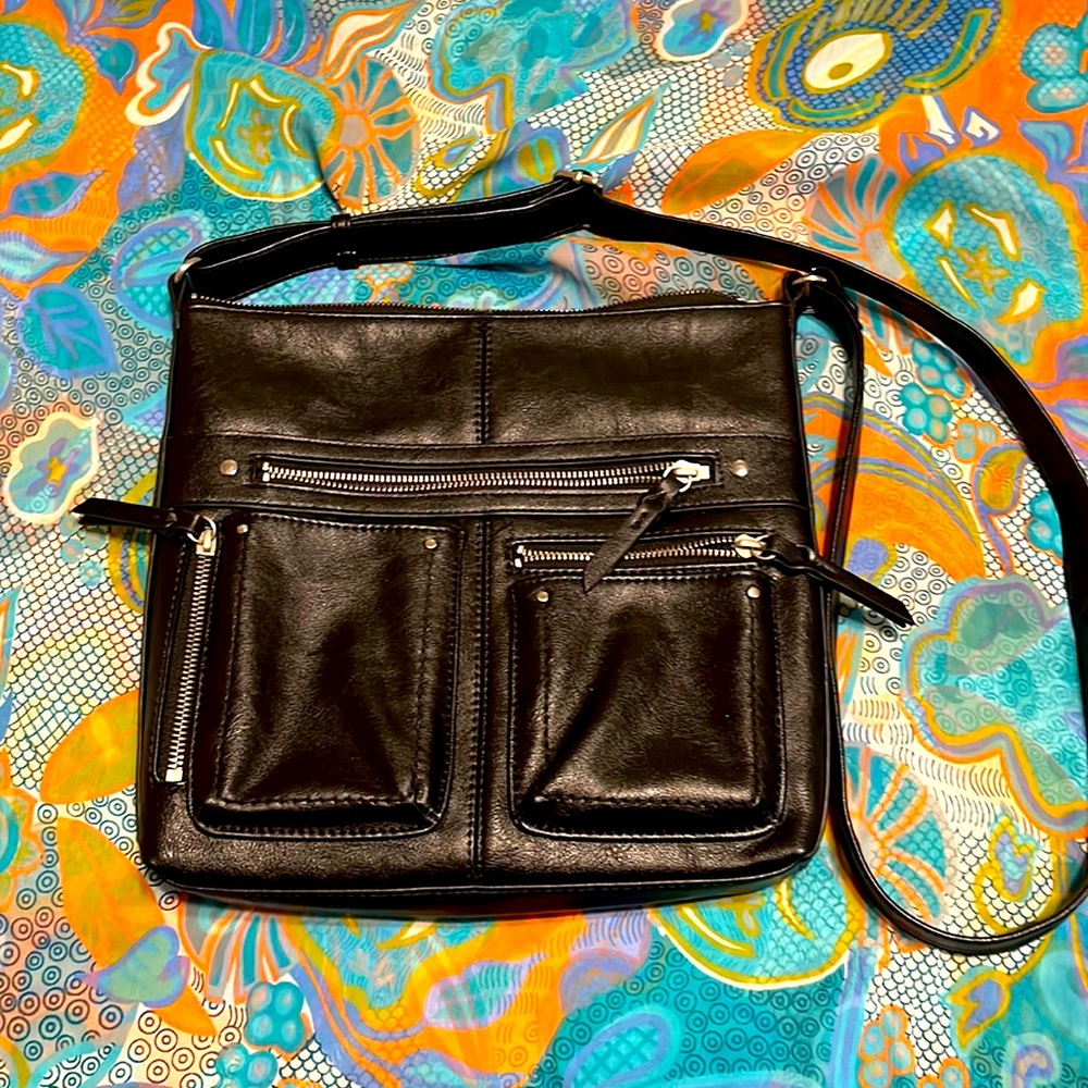 INC International Concepts Cargo Pocket Large Crossbody Bag